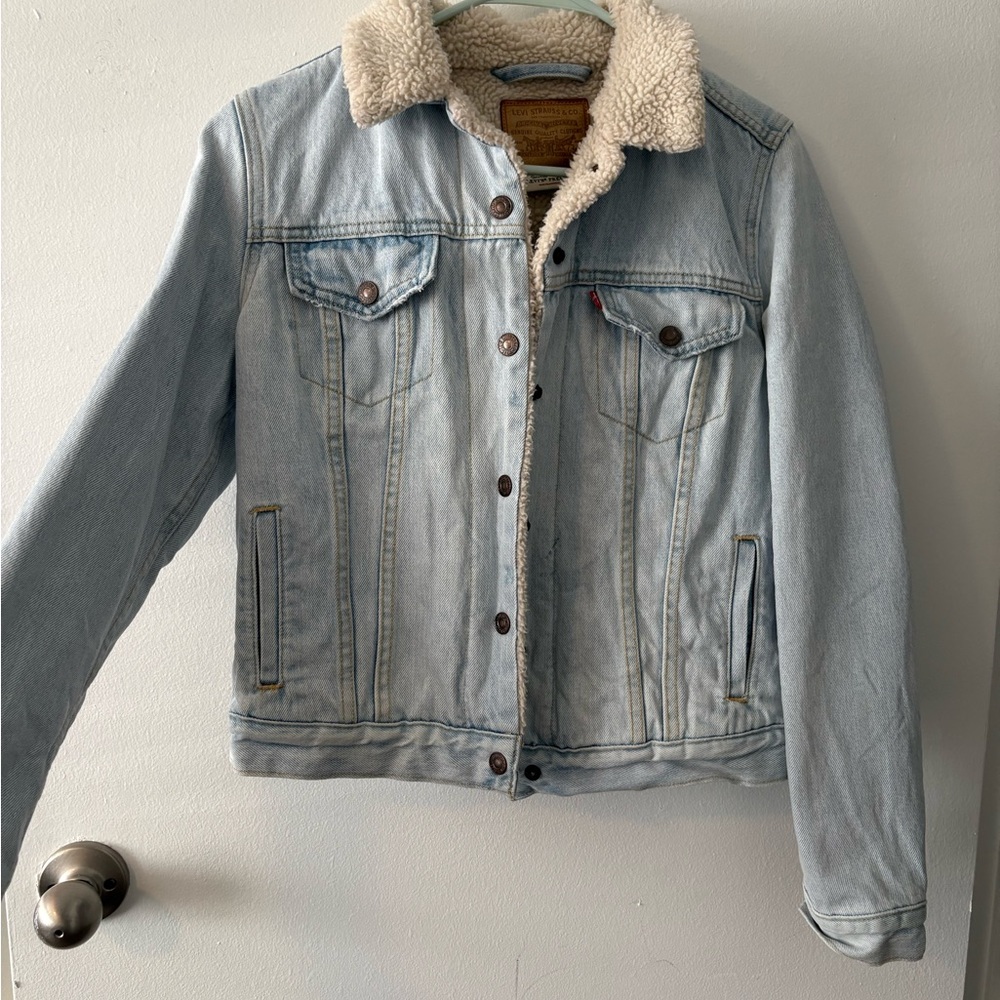 Levi's Sherpa Lined Denim Jacket